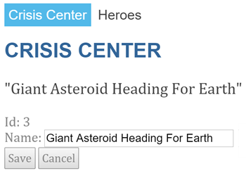 Crisis Center Detail