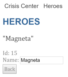 Crisis Center Detail